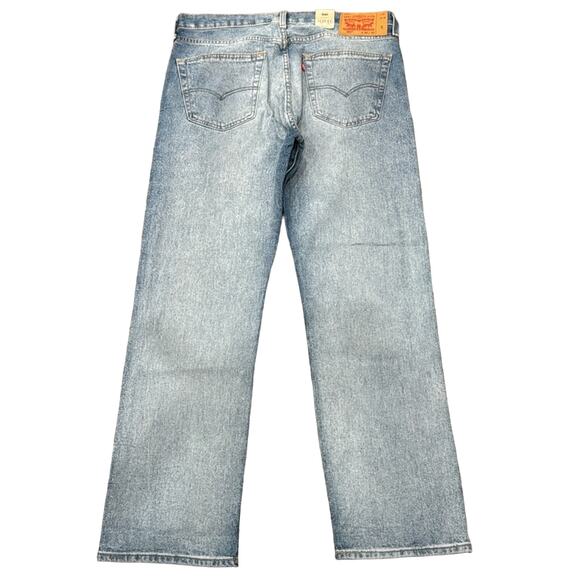 NWT Levi's Men's 501 Original Fit Light wash Jeans Size 36x32 - Picture 3 of 9